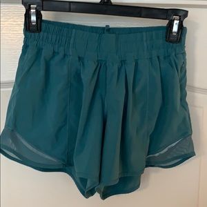 Lululemon Teal Shorts